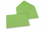 Coloured greeting card envelopes - apple green, 133 x 184 mm | PIT Packaging.com | Bestbuyenvelopes