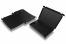 Black shipping boxes - black interior, 310 x 220 x 26 mm | PIT Packaging.com | Bestbuyenvelopes