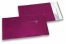 Burgundy coloured matt metallic foil envelopes - 114 x 162 mm | PIT Packaging.com | Bestbuyenvelopes