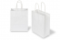Paper carrier bags with twisted handles - white, 180 x 80 x 220 mm, 90 gsm | PIT Packaging.com | Bestbuyenvelopes
