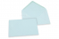 Coloured greeting card envelopes - light blue, 114 x 162 mm | PIT Packaging.com | Bestbuyenvelopes