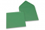 Coloured greeting card envelopes - dark green, 155 x 155 mm | PIT Packaging.com | Bestbuyenvelopes