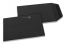 Coloured pocket envelopes - Black, 85 x 125 mm | PIT Packaging.com | Bestbuyenvelopes