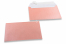Baby pink coloured mother-of-pearl envelopes - 114 x 162 mm | PIT Packaging.com | Bestbuyenvelopes