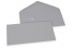 Coloured greeting card envelopes - grey, 110 x 220 mm | PIT Packaging.com | Bestbuyenvelopes