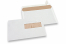 Window envelopes offwhite, 162 x 229 mm (C5), window right 40 x 110 mm, window position 15 mm from the right side and 72 mm from the bottom, 90gsm, approx. 7g. per unit  | PIT Packaging.com | Bestbuyenvelopes
