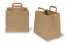 Paper carrier bags with folded handles - brown, 260 x 175 x 245 mm | PIT Packaging.com | Bestbuyenvelopes