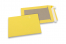 Coloured board-backed envelopes - Yellow, 162 x 229 mm | PIT Packaging.com | Bestbuyenvelopes