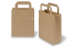 Paper carrier bags with folded handles - brown, 180 x 80 x 220 mm | PIT Packaging.com | Bestbuyenvelopes