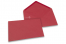 Coloured greeting card envelopes - dark red, 133 x 184 mm | PIT Packaging.com | Bestbuyenvelopes