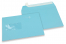Sky blue, coloured window envelopes, 162 x 229 mm (A5), window on the left, windowsize 45 x 90 mm, windowposition 20 mm from the left / 60 mm from the bottom, peal and seal closure, 120 gram coloured paper | PIT Packaging.com | Bestbuyenvelopes