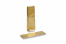 Coloured block bottom bags - gold 55 x 30 x 175 mm, 50 gram | PIT Packaging.com | Bestbuyenvelopes