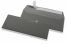 Gmund Lakepaper The Kiss envelopes - Anthracite: Neck | PIT Packaging.com | Bestbuyenvelopes