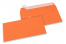 Orange coloured paper envelopes - 110 x 220 mm | PIT Packaging.com | Bestbuyenvelopes