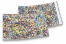 Coloured metallic foil envelopes silver holographic - 114 x 162 mm | PIT Packaging.com | Bestbuyenvelopes