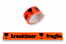 Tape Acrylic orange Fragile | PIT Packaging.com | Bestbuyenvelopes