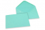 Coloured greeting card envelopes - robin egg blue, 133 x 184 mm | PIT Packaging.com | Bestbuyenvelopes