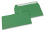 Dark green coloured paper envelopes - 110 x 220 mm | PIT Packaging.com | Bestbuyenvelopes