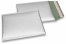 ECO matt metallic bubble envelopes - silver 180 x 250 mm | PIT Packaging.com | Bestbuyenvelopes