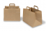 Paper carrier bags with folded handles - brown, 317 x 218 x 245 mm | PIT Packaging.com | Bestbuyenvelopes