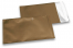 Gold coloured matt metallic foil envelopes - 114 x 162 mm | PIT Packaging.com | Bestbuyenvelopes