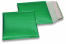 ECO metallic bubble envelopes - green 165 x 165 mm | PIT Packaging.com | Bestbuyenvelopes