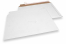 Corrugated cardboard envelopes white - 375 x 520 mm | PIT Packaging.com | Bestbuyenvelopes