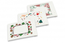 White Christmas bubble envelopes | PIT Packaging.com | Bestbuyenvelopes