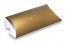 Gold coloured pillow boxes | PIT Packaging.com | Bestbuyenvelopes
