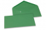 Coloured greeting card envelopes - dark green, 110 x 220 mm | PIT Packaging.com | Bestbuyenvelopes