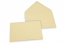 Coloured greeting card envelopes - camel, 114 x 162 mm | PIT Packaging.com | Bestbuyenvelopes