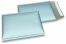 ECO matt metallic bubble envelopes - ice blue 180 x 250 mm | PIT Packaging.com | Bestbuyenvelopes