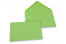 Coloured greeting card envelopes - apple green, 114 x 162 mm | PIT Packaging.com | Bestbuyenvelopes
