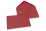 Coloured greeting card envelopes - dark red, 125 x 175 mm | PIT Packaging.com | Bestbuyenvelopes
