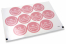Communion envelope seals - mi primera comunión pink with white wreath | PIT Packaging.com | Bestbuyenvelopes