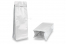 Flat bottom pouches - white, 2000 ml / 1000 grams ground coffee | PIT Packaging.com | Bestbuyenvelopes