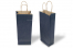 Paper wine bags - dark blue | PIT Packaging.com | Bestbuyenvelopes