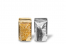 Stand up pouches metallic transparent - gold metallic, 110 x 185 x 70 mm - 250 ml | PIT Packaging.com | Bestbuyenvelopes