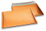 ECO metallic bubble envelopes - orange 235 x 325 mm | PIT Packaging.com | Bestbuyenvelopes