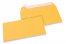 Gold-yellow coloured paper envelopes - 110 x 220 mm | PIT Packaging.com | Bestbuyenvelopes