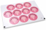 Communion envelope seals - meine erstkommunion pink cross | PIT Packaging.com | Bestbuyenvelopes
