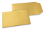 Coloured pocket envelopes - Gold, 85 x 125 mm | PIT Packaging.com | Bestbuyenvelopes