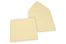 Coloured greeting card envelopes - camel, 155 x 155 mm | PIT Packaging.com | Bestbuyenvelopes