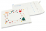 White Christmas bubble envelopes - Christmas Decorations | PIT Packaging.com | Bestbuyenvelopes