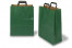Paper carrier bags with folded handles - green, 320 x 140 x 420 mm | PIT Packaging.com | Bestbuyenvelopes