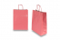 Paper carrier bags with twisted handles - red velvet, 260 x 120 x 350 mm, 90 gsm | PIT Packaging.com | Bestbuyenvelopes