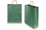 Paper carrier bags with twisted handles - dark green metallic, 320 x 120 x 410 mm, 100 gsm | PIT Packaging.com | Bestbuyenvelopes