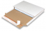 Book packaging - close the packaging with the seal strip - white | PIT Packaging.com | Bestbuyenvelopes