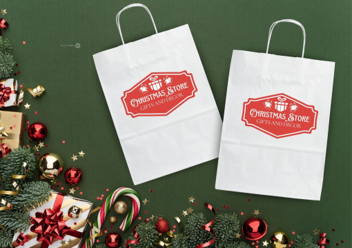 Paper carrier bags with twisted handles | PIT Packaging.com | Bestbuyenvelopes