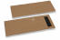 Cutlery bags brown without incision + black paper napkin | PIT Packaging.com | Bestbuyenvelopes